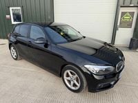 Begagnad BMW 116 Efficient Dynamics 2016 Svart Halvkombi