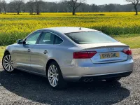 Begagnad Audi A5 Sportback 136 HK (100 kW) 2015 Silver Halvkombi