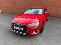 Używany Audi A3 Sport 150 KM (110 kW) 2023 Czerwony Sedan/Limuzyna