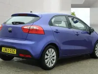 Used Kia Rio 2014 Blue Hatchback