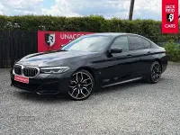 Używany BMW 520 M Sport 2021 Czarny Sedan/Limuzyna