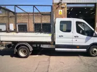 Second-hand Ford Transit 130 CP (95 kW) 2019 Alb Cabrio