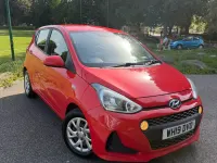 Used Hyundai i10 SE 100 HP (73 kW) 2019 Red Hatchback