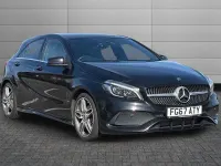 Usado Mercedes A160 AMG Line Premium Plus 102 HP (75 kW) 2017 Preto Citadino