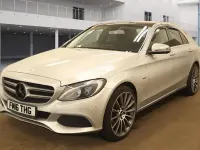 Used Mercedes C350 Premium Plus 293 HP (215 kW) 2016 Silver Sedan