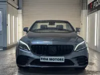 Used Mercedes C220 AMG line 194 HP (142 kW) 2019 Grey Cabriolet