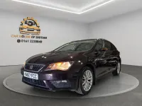 Used Seat Leon ST SE Dynamic 110 HP (80 kW) 2017 Purple Estate