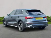 Używany Audi A3 S-Line 150 KM (110 kW) 2023 Szary Sedan/Limuzyna