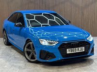 Used Audi A4 Black Edition 347 HP (255 kW) 2020 Blue Sedan