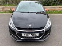 Used Peugeot 208 Roland Garros 100 HP (73 kW) 2016 Black Hatchback