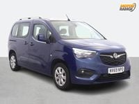 Used Vauxhall Combo S 130 HP (95 kW) 2020 Blue MPV