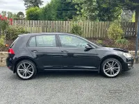 Used VW Golf VII Edition 110 HP (80 kW) 2016 Black Hatchback