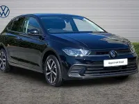 New VW Polo Match 95 HP (69 kW) 2025 Black Hatchback