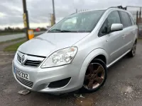 Used Vauxhall Zafira 125 HP (91 kW) 2012 Silver MPV