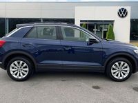 Used VW T-Roc SE 115 HP (84 kW) 2019 Blue SUV