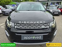 used Land Rover Discovery Sport 2.0 TD4 HSE LUXURY 5d 180 BHP IN BLACK WITH 80,000 MILES AND A FULL SERVICE HISTORY, 3 OWNERS FROM N