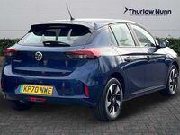 Used Vauxhall Corsa-e 100 kW (136 HP) 2020 Blue Hatchback