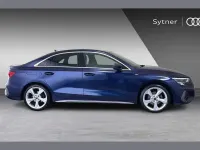Used Audi A3 S-Line 147 HP (108 kW) 2023 Blue Sedan