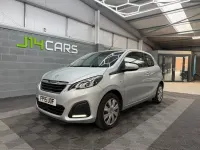 Usado Peugeot 108 Active 68 CV (50 kW) 2015 Plateado Utilitario