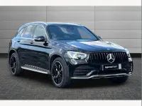 Used Mercedes GLC220 AMG Line Premium 191 HP (140 kW) 2021 Black SUV