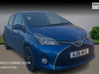 Used Toyota Yaris Design 2016 Blue Hatchback