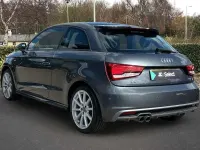 Used Audi A1 S-Line 123 HP (90 kW) 2018 Grey Hatchback