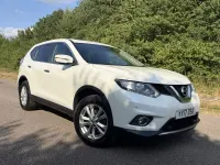 Used Nissan X-Trail Acenta 163 HP (119 kW) 2017 White SUV