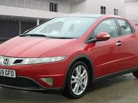 Used Honda Civic ES 2009 Red Hatchback
