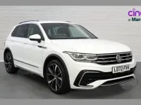 Used VW Tiguan R-line 150 HP (110 kW) 2022 White SUV