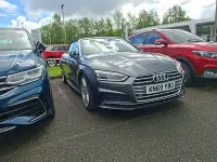 Second-hand Audi A5 Cabriolet S-Line 190 CP (139 kW) 2019 Gri Cabrio