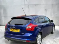 Used Ford Focus Zetec 2014 Blue Hatchback