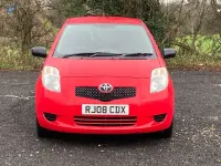 Gebraucht Toyota Yaris T2 69 PS (50 kW) 2008 Rot Kleinwagen