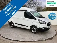 Begagnad Ford Transit Custom 105 HK (77 kW) 2019 Vit Van