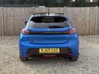 Used Peugeot e-208 GTi 100 kW (136 HP) 2020 Blue Hatchback