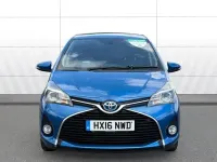 Used Toyota Yaris 101 HP (74 kW) 2016 Blue Hatchback