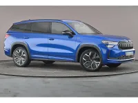 Used Skoda Kodiaq SportLine 142 HP (104 kW) 2025 Race blue metallic SUV