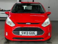 Used Ford B-MAX Zetec 100 HP (73 kW) 2013 Red MPV