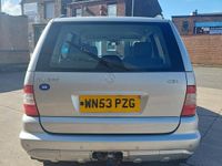 Used Mercedes ML270 2003 Silver SUV