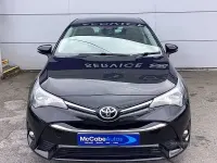 Used Toyota Avensis Business Edition 112 HP (82 kW) 2018 Black Sedan