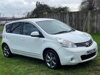 Used Nissan Note N-TEC 110 HP (80 kW) 2012 White MPV