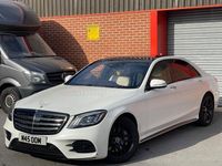 Used Mercedes S450 AMG Line Premium Plus 389 HP (286 kW) 2018 White Sedan