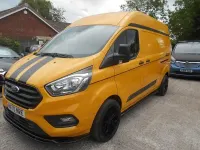 Used Ford Transit Custom Trend 130 HP (95 kW) 2020 Yellow Van