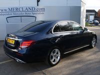 used Mercedes E220 E-Class 2017 (67) MERCEDES BENZSE SALOON DIESEL AUTO BLUE