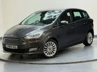 Käytetty Ford C-MAX Titanium 125 HP (91 kW) 2018 Harmaa Tila-auto