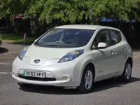 Used Nissan Leaf 80 kW (109 HP) 2012 White Hatchback