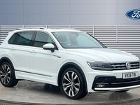 Used VW Tiguan R-line 150 HP (110 kW) 2018 White SUV