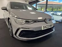 Used VW Golf VIII R-line 130 HP (95 kW) 2023 Moonstone grey Hatchback