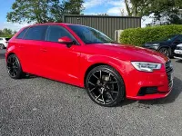 Used Audi A3 Sport 116 HP (85 kW) 2018 Red Sedan