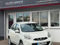 Used Nissan Micra Acenta 80 HP (58 kW) 2014 White Hatchback