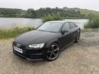 Used Audi A4 Black Edition 150 HP (110 kW) 2017 Black Sedan